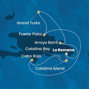 Trasa plavby CFS-LRM07A2F