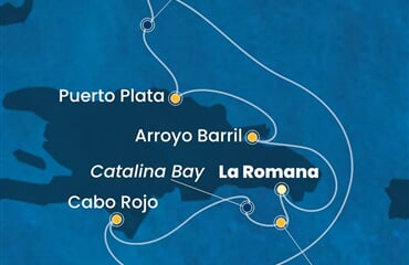 Costa Fascinosa - Dominikán.rep., Turks a Caicos (z La Romana)