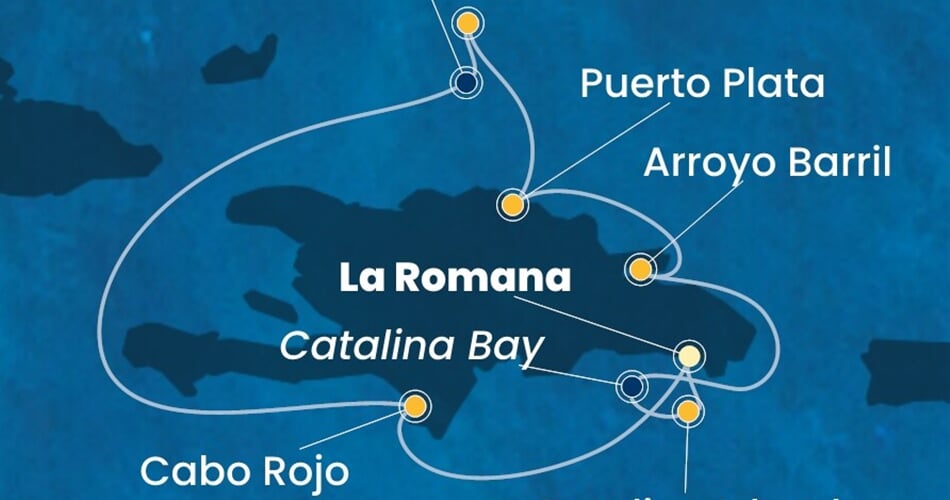 Trasa plavby CFS-LRM07A2H