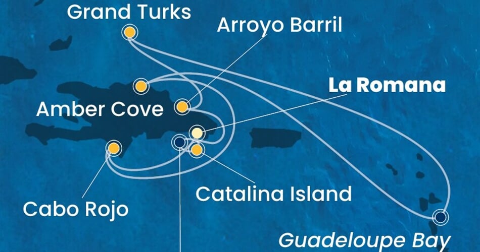 Trasa plavby CFS-LRM07A2I