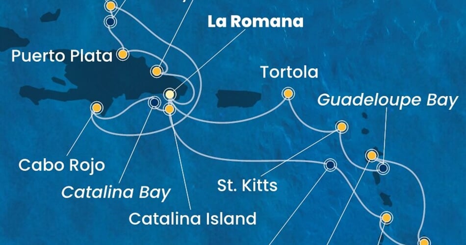 Trasa plavby CFS-LRM14A3I