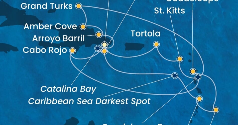 Trasa plavby CFS-LRM14A3K