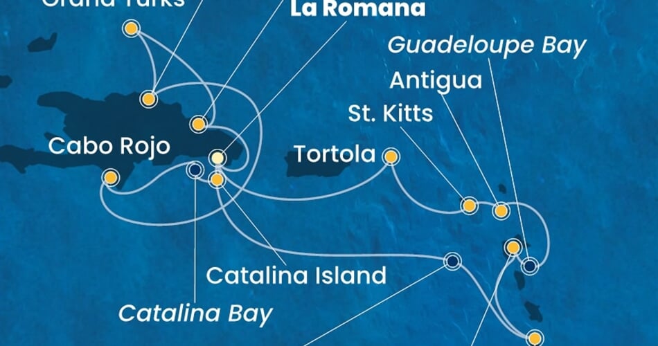 Trasa plavby CFS-LRM14A3L