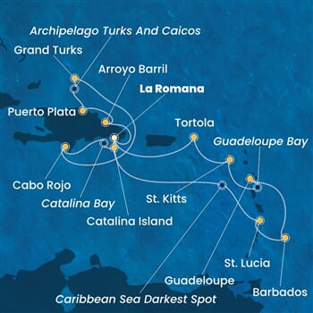 Trasa plavby CFS-LRM14A3O