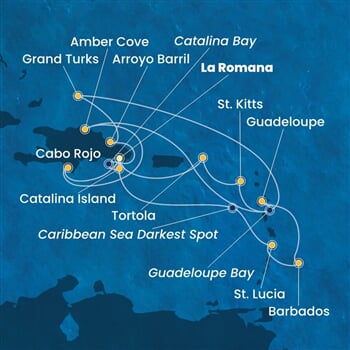 Trasa plavby CFS-LRM14A3P