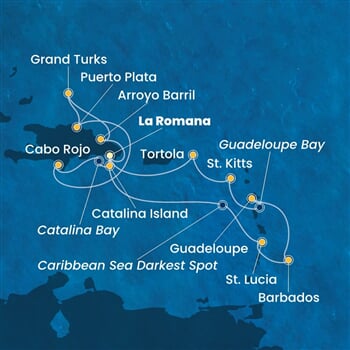 Trasa plavby CFS-LRM14A3R