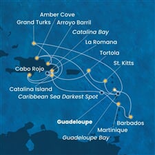 Costa Fascinosa - Nizozemské Antily, Panenské o. (britské), Dominikán.rep., Turks a Caicos (Pointe-a-Pitre)