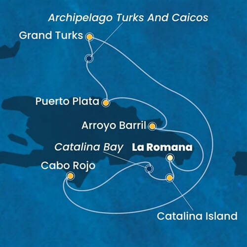 Trasa plavby CFS-LRM07A2G
