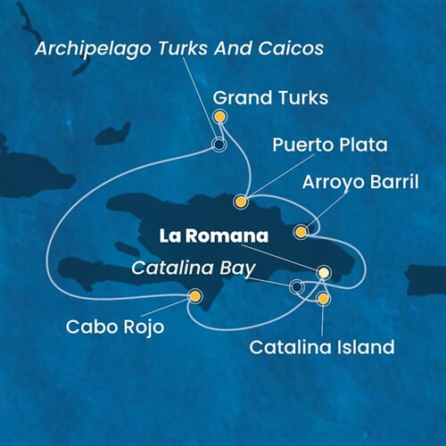 Trasa plavby CFS-LRM07A2H
