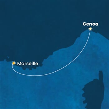 Trasa plavby CTO-GOA01A1G