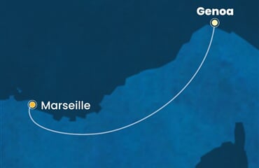 Costa Toscana - Itálie, Francie (z Janova)