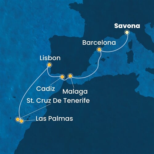 Trasa plavby CDI-SVN09A0Q