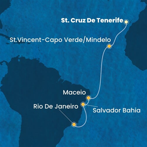Trasa plavby CDI-TCI11A02