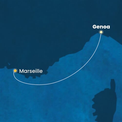 Trasa plavby CTO-GOA01A1G