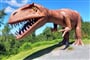 Dinosaurus na pěší túře v Rakousku