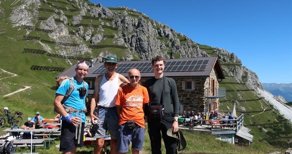 Stubaiské Alpy - pohodová turistika v Rakousku