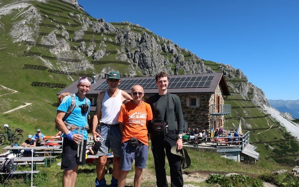 Stubaiské Alpy - pohodová turistika v Rakousku