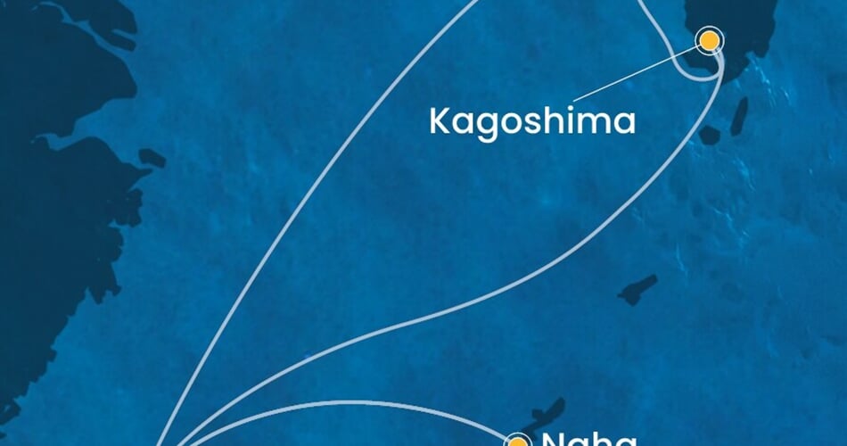 Trasa plavby CSE-KEE08A01