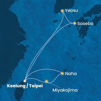 Trasa plavby CSE-KEE09A01