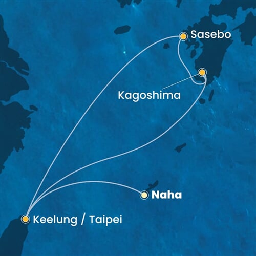 Trasa plavby CSE-OHA07A00