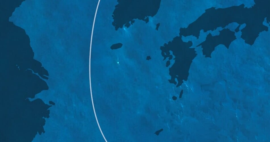 Trasa plavby CSE-INC04A01