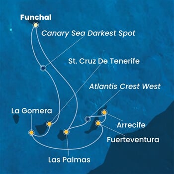 Trasa plavby CFO-FNC07A17