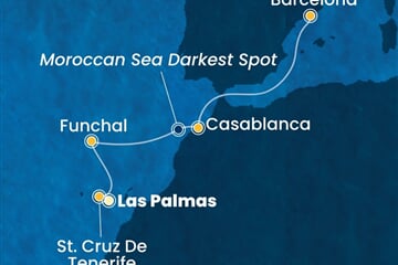 Costa Fortuna - Španělsko, Portugalsko, Maroko (Gran Canaria)