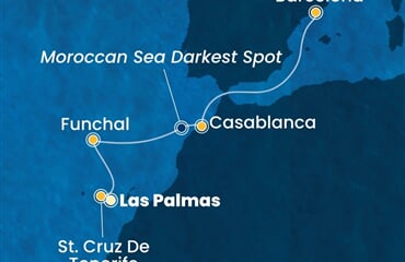 Costa Fortuna - Španělsko, Portugalsko, Maroko (Gran Canaria)