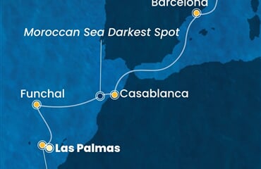 Costa Fortuna - Španělsko, Portugalsko, Maroko, Francie (Gran Canaria)