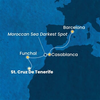 Trasa plavby CFO-TCI05A0F