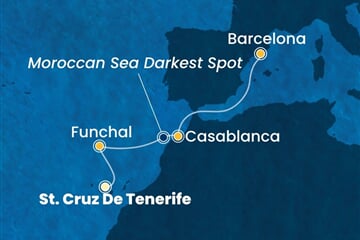 Costa Fortuna - Španělsko, Portugalsko, Maroko (Santa Cruz de Tenerife)