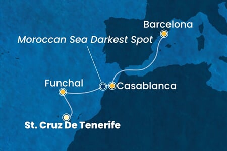 Costa Fortuna - Španělsko, Portugalsko, Maroko (Santa Cruz de Tenerife)