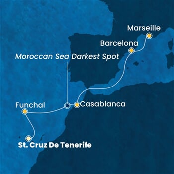 Trasa plavby CFO-TCI06A0J