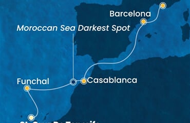 Costa Fortuna - Španělsko, Portugalsko, Maroko, Francie (Santa Cruz de Tenerife)