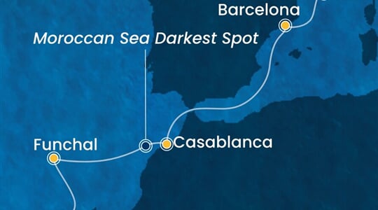 Costa Fortuna - Španělsko, Portugalsko, Maroko, Francie (Santa Cruz de Tenerife)