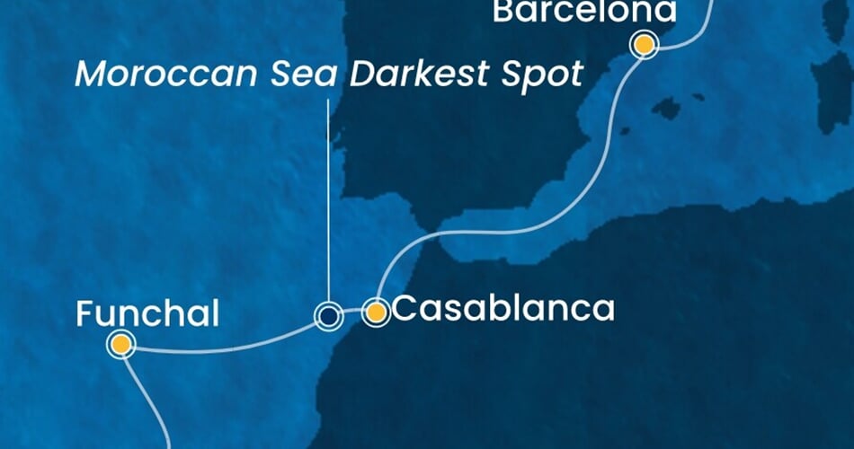 Trasa plavby CFO-TCI06A0J