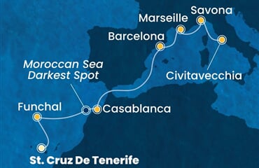 Costa Fortuna - Španělsko, Portugalsko, Maroko, Francie, Itálie (Santa Cruz de Tenerife)