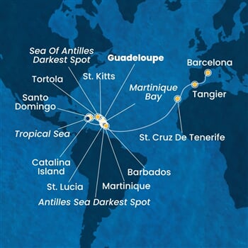 Trasa plavby CFS-PTP20A07