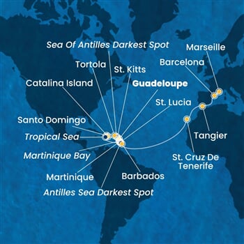 Trasa plavby CFS-PTP21A0G