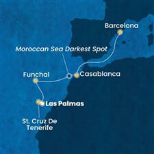 Costa Fortuna - Španělsko, Portugalsko, Maroko (Gran Canaria)