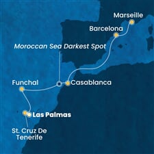 Costa Fortuna - Španělsko, Portugalsko, Maroko, Francie (Gran Canaria)