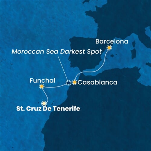 Trasa plavby CFO-TCI05A0F