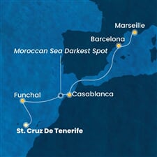 Costa Fortuna - Španělsko, Portugalsko, Maroko, Francie (Santa Cruz de Tenerife)