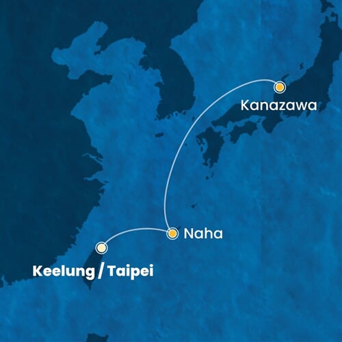 Trasa plavby CSE-KEE04A0T