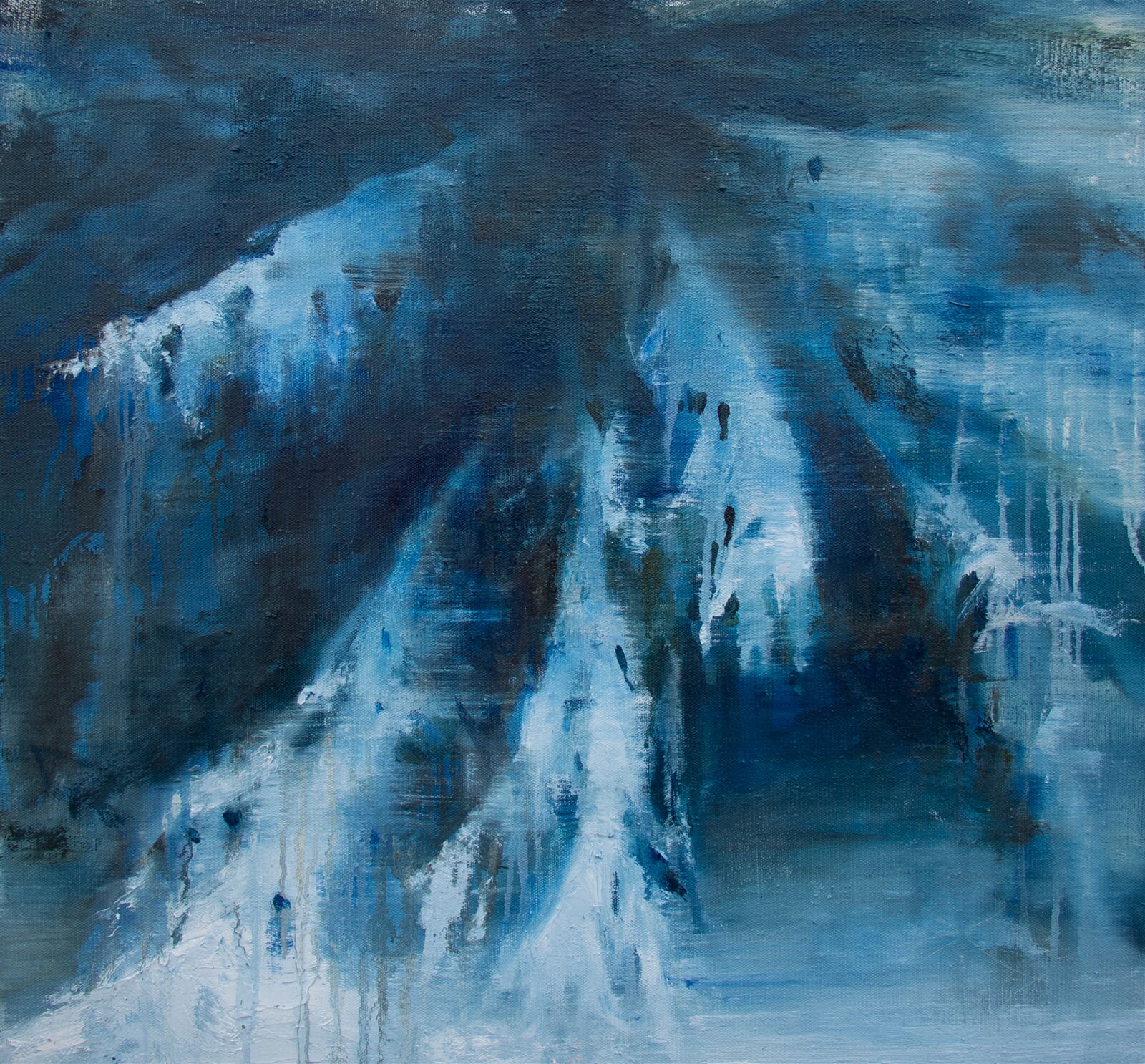 Adéla Topolová: Větvoví II, 70 × 75 cm