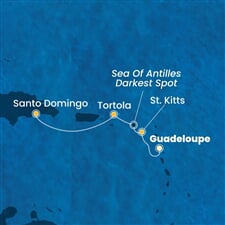 Costa Fascinosa - Nizozemské Antily, Panenské o. (britské), Dominikán.rep. (Pointe-a-Pitre)