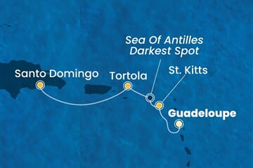 Costa Fascinosa - Nizozemské Antily, Panenské o. (britské), Dominikán.rep. (Pointe-a-Pitre)