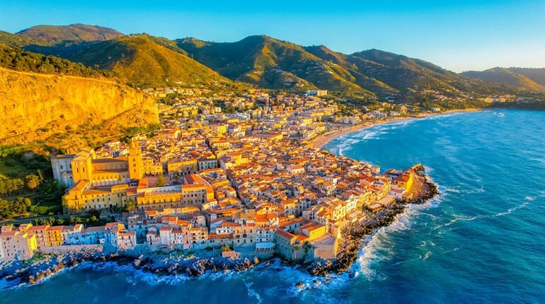 Foto - To nejkrásnější ze severní Sicílie + SOPEČNÉ LIPARSKÉ OSTROVY + MOŘE