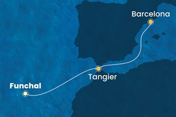 Costa Pacifica - Portugalsko, Maroko, Španělsko (Funchal)