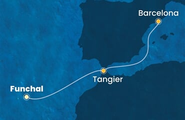 Costa Pacifica - Portugalsko, Maroko, Španělsko (Funchal)